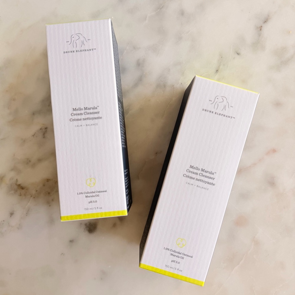 NIB BUNDLE Drunk Elephant Mello Marula Cream Cleanser